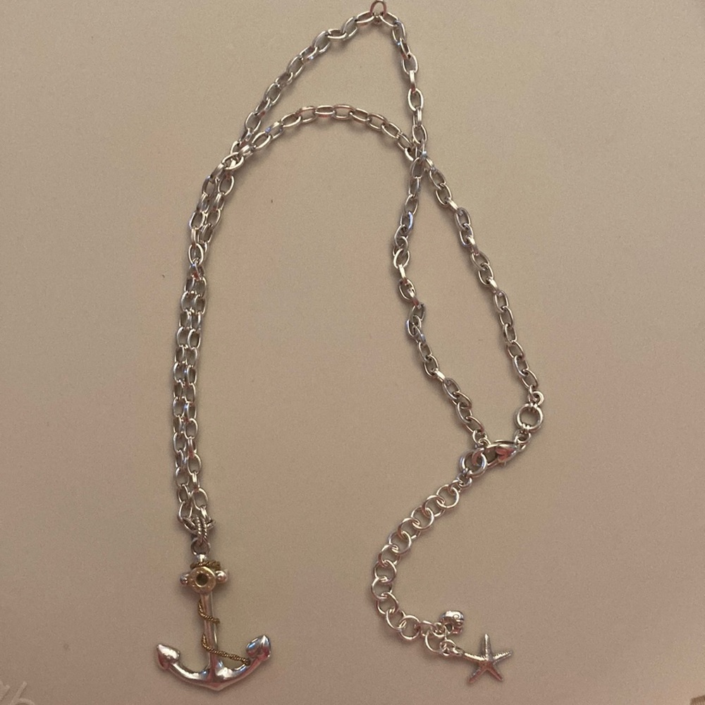 Brighton Nantucket Collection Anchor necklace
